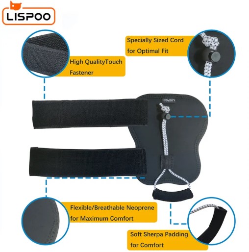  - LISPOO Dog Front Leg No Knuckling Training Sock
